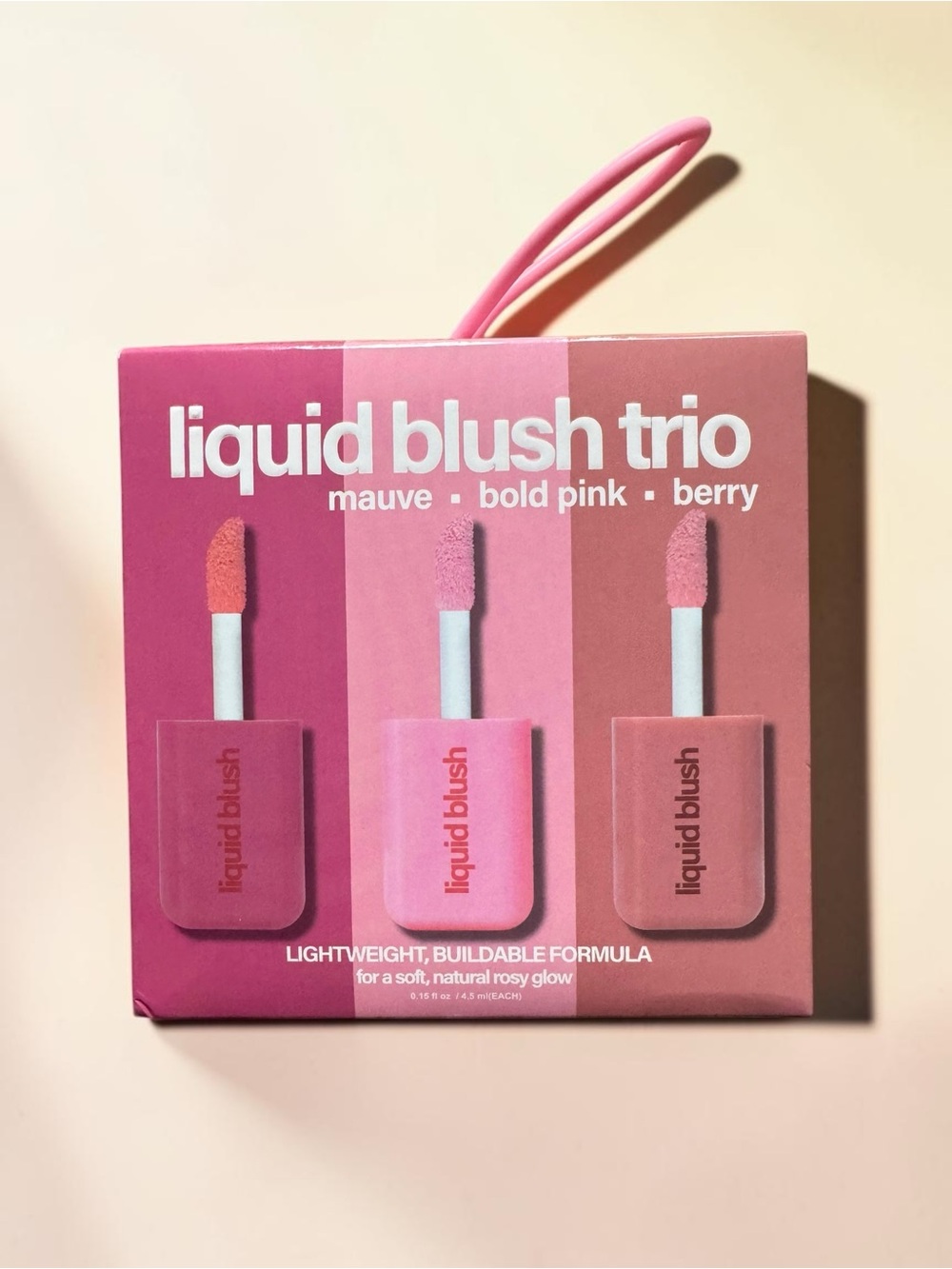 Liquid Blush Trio - Mauve, Bold Pink & Berry NIB